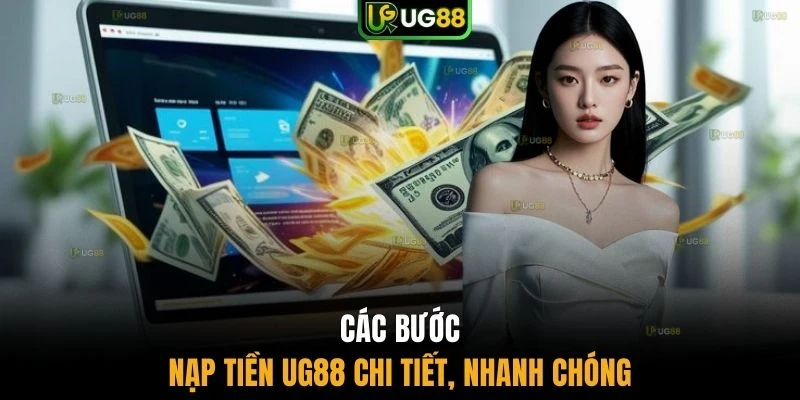 Các bước nạp tiền UG88 chi tiết, nhanh chóng